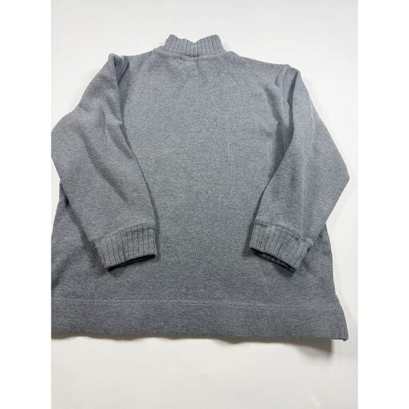 Lauren Ralph Lauren Women’s Gray Knit Sweater – 100% Cotton, Size Large - Picture 6 of 6
